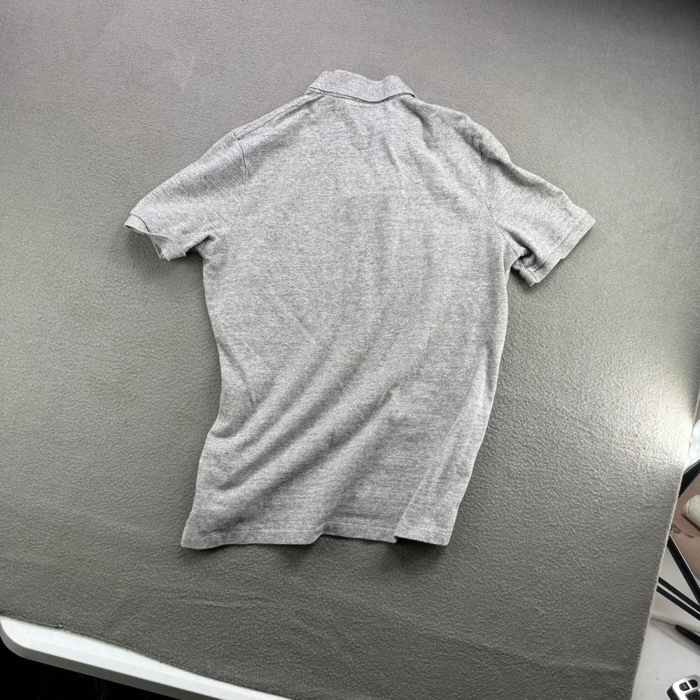 Polo Ralph‎ Lauren Polo Men M Gray Classic Fit Short Sleeve Pony Logo Essential